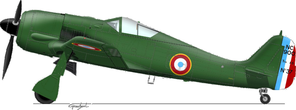 [Zvezda] Focke Wulf 190 A4  Profil10