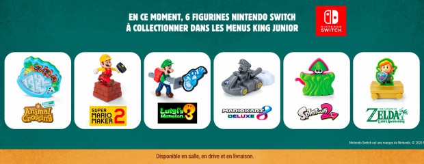 [RECH] jouets burger king nintendo Bulk_510