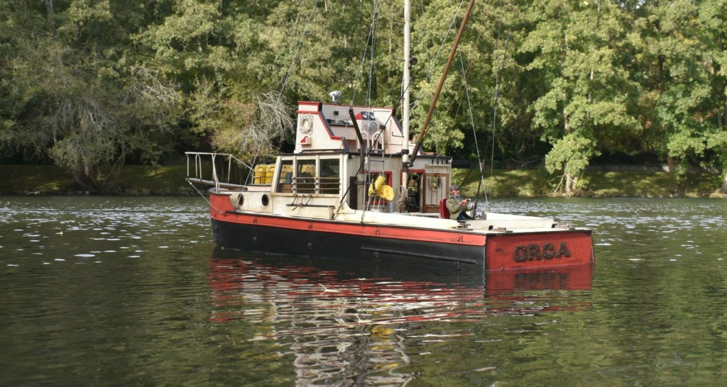 Bateau des dents de la mer ORCA à l'échelle 1/9ème 24565215