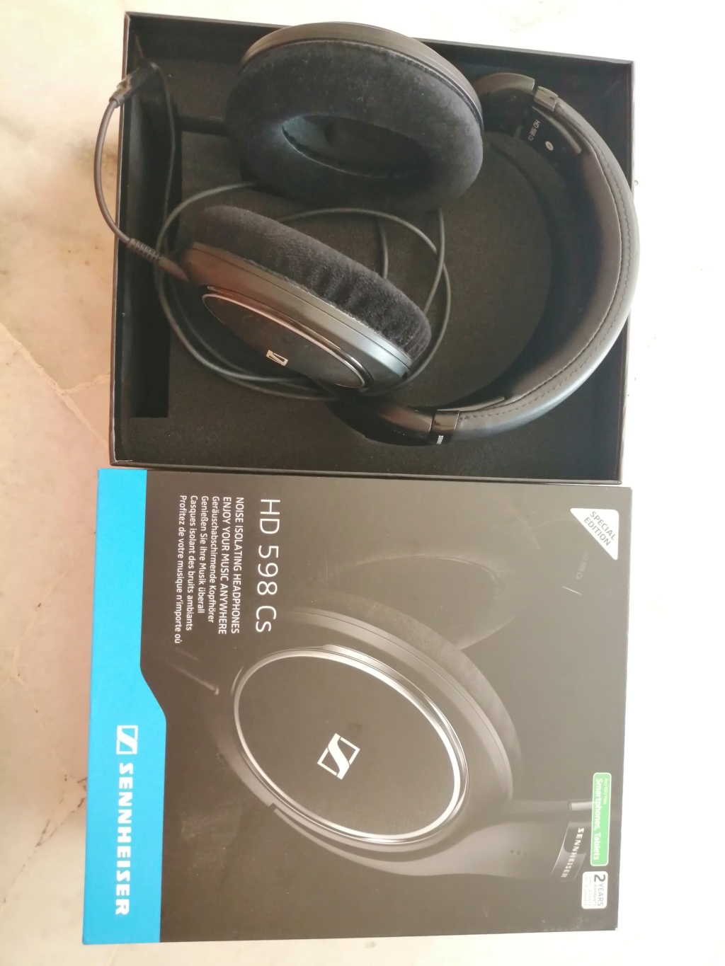 Sennheiser hd 598 online cs