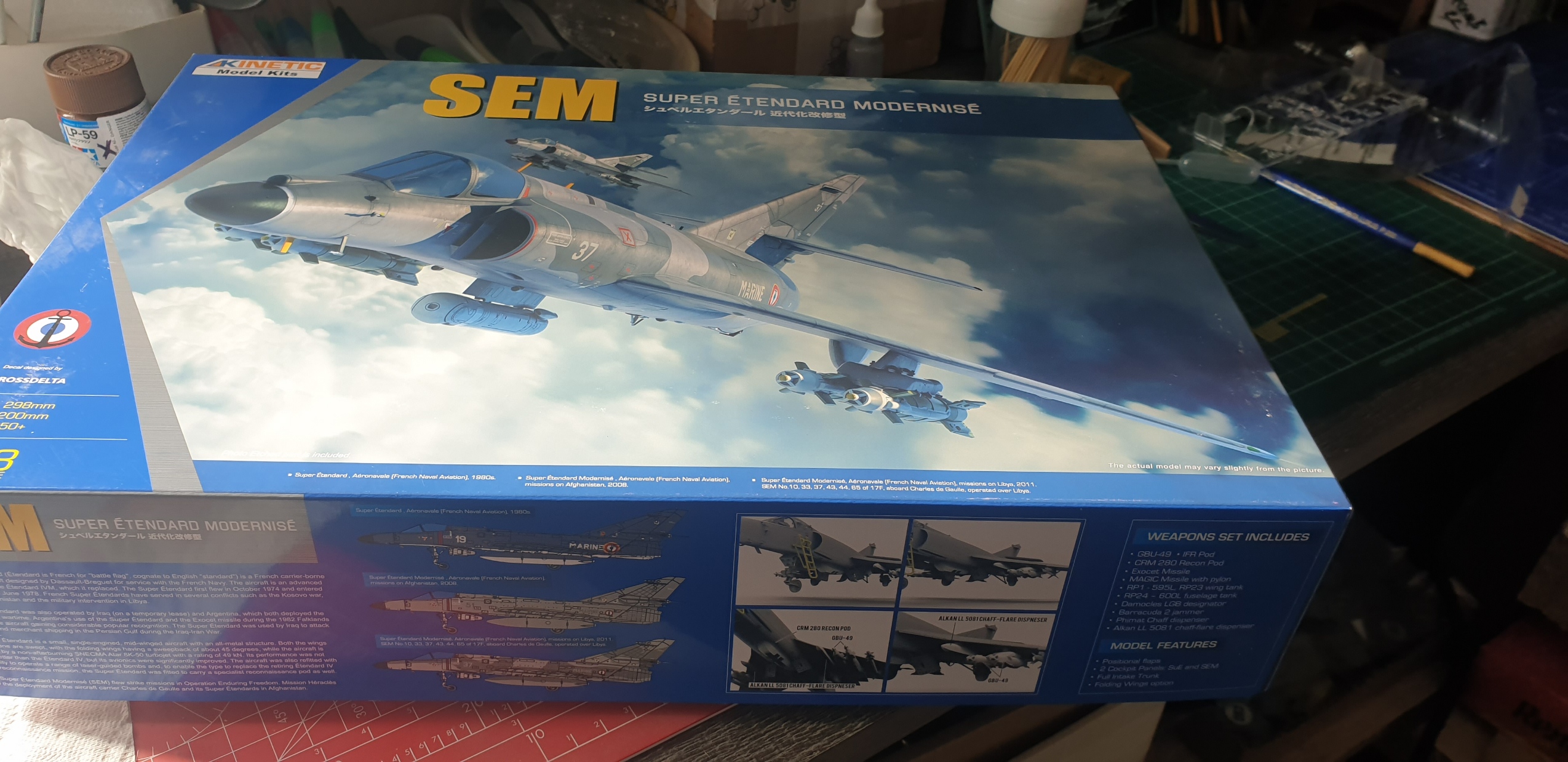 [Kinetic] 1/48 - IAI KFIR C2/ C7 ISRAELI AIR FORCE  - Page 2 20230332