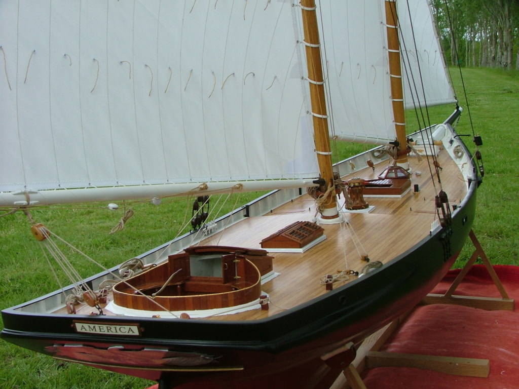 Shooner yacht "AMERICA" 1851 05_pou10
