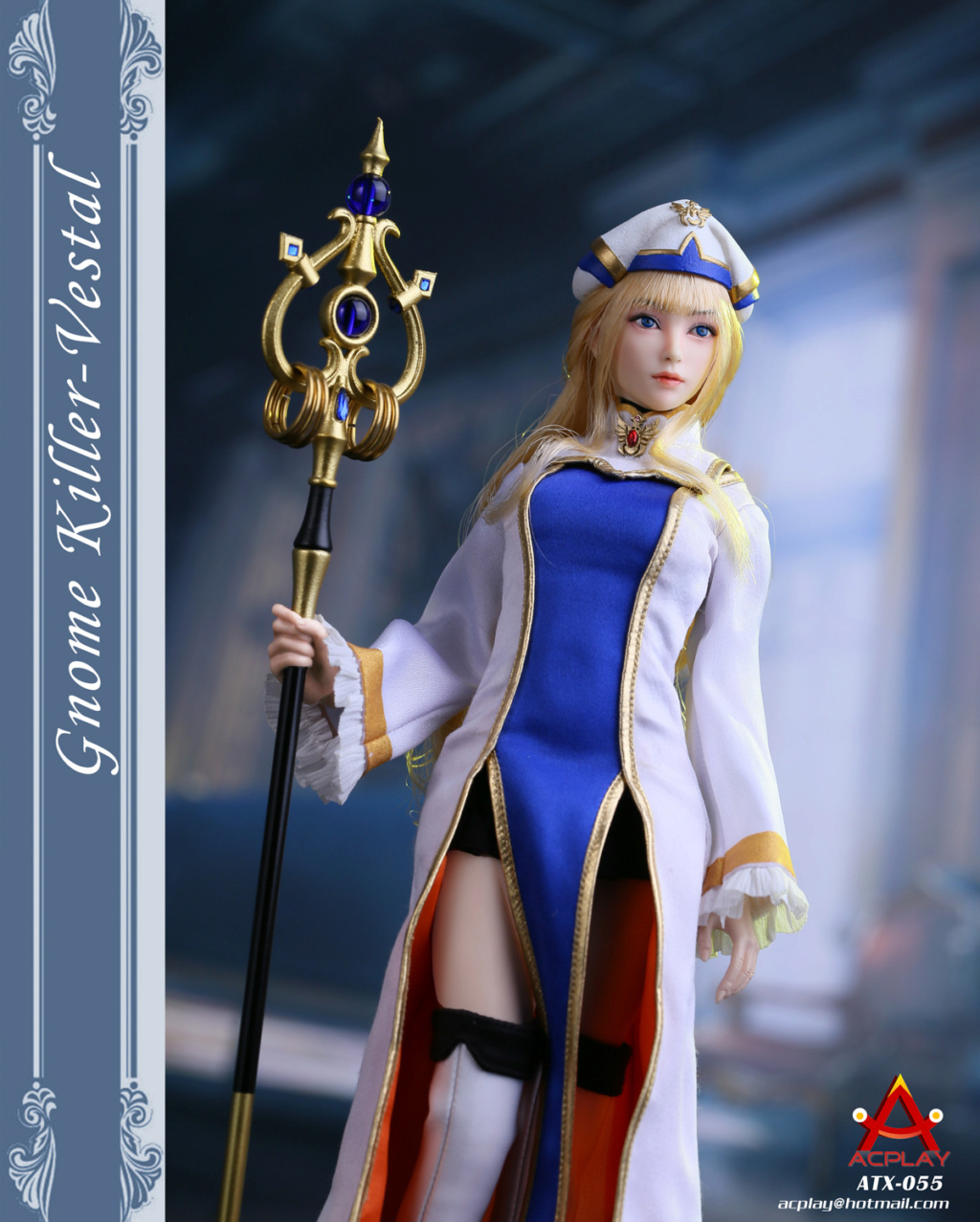 NEW PRODUCT: ACPLAY 1/6 Gnome Killer Vestal Action Figure (Goblin Slayer Priestess, ATX-055, ATX-056) 19042010