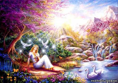 Райские картины духовного мира и описание Царства Бога A1410