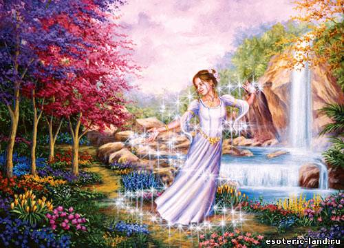 Райские картины духовного мира и описание Царства Бога A2210