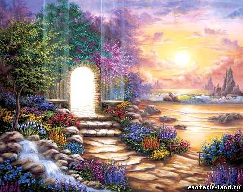 Райские картины духовного мира и описание Царства Бога A512