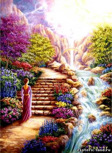 Райские картины духовного мира и описание Царства Бога A710