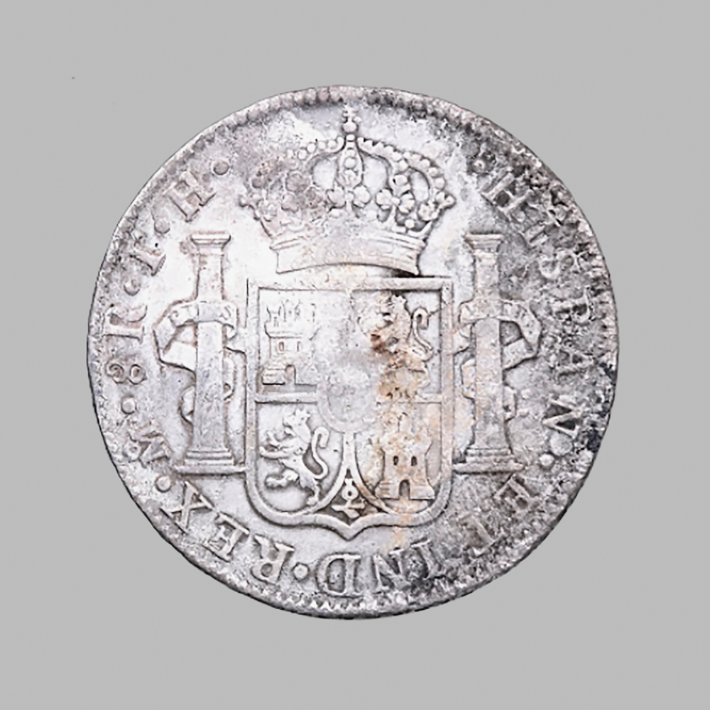 8 Reales Carlos IIII 1804 Mexico de naufragio 8-real15