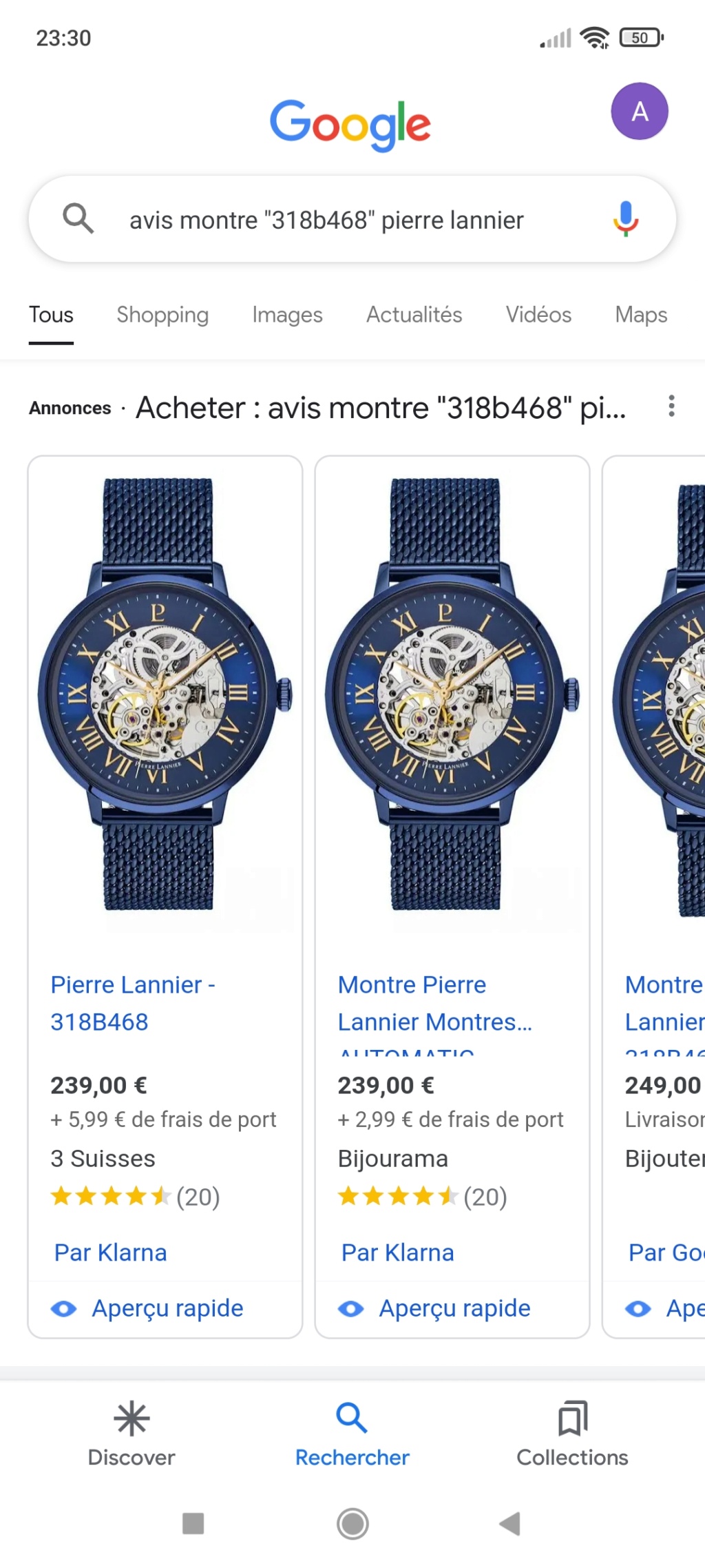 squelette - Montre automatique squelette Screen11