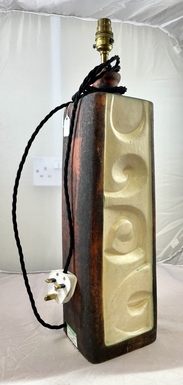 Unmarked Lamp - 20th century modern art style - Tremaen pottery  Img_e216
