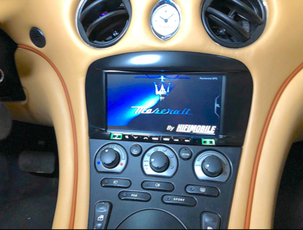 android auto dans Maserati 4200 GT Captur11