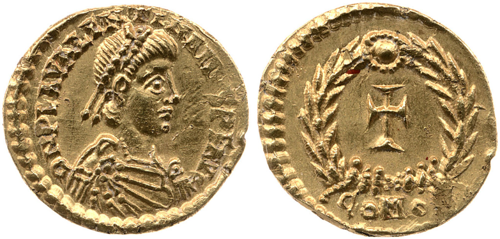 Honorius nummus 404-406 Héraclée  17343_10