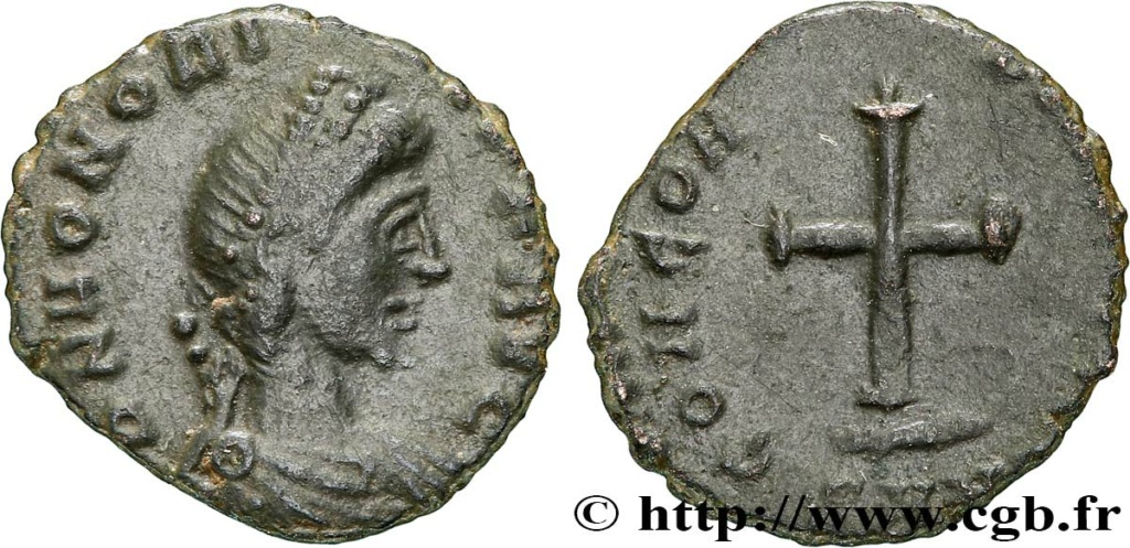 Honorius nummus 404-406 Héraclée  Brm_5910
