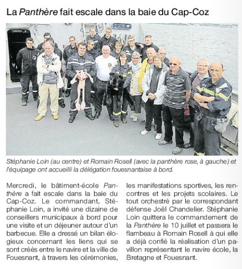 BE PANTHERE et sa ville marraine : FOUESNANT - Page 6 Ouest_10