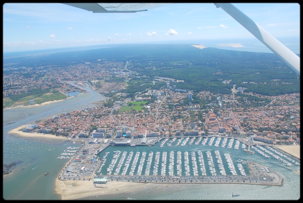 Libourne/Bassin d'Arcachon en C-172P Skyhawk Arcach19