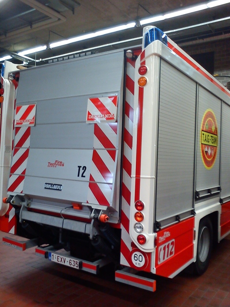 BXL: nouveau camion de transport pour l'équipe TAG Dsc00312