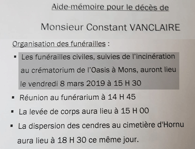 Les funerailles de Stan à Mons le vendredi 8 mars à 15h30 53430_10
