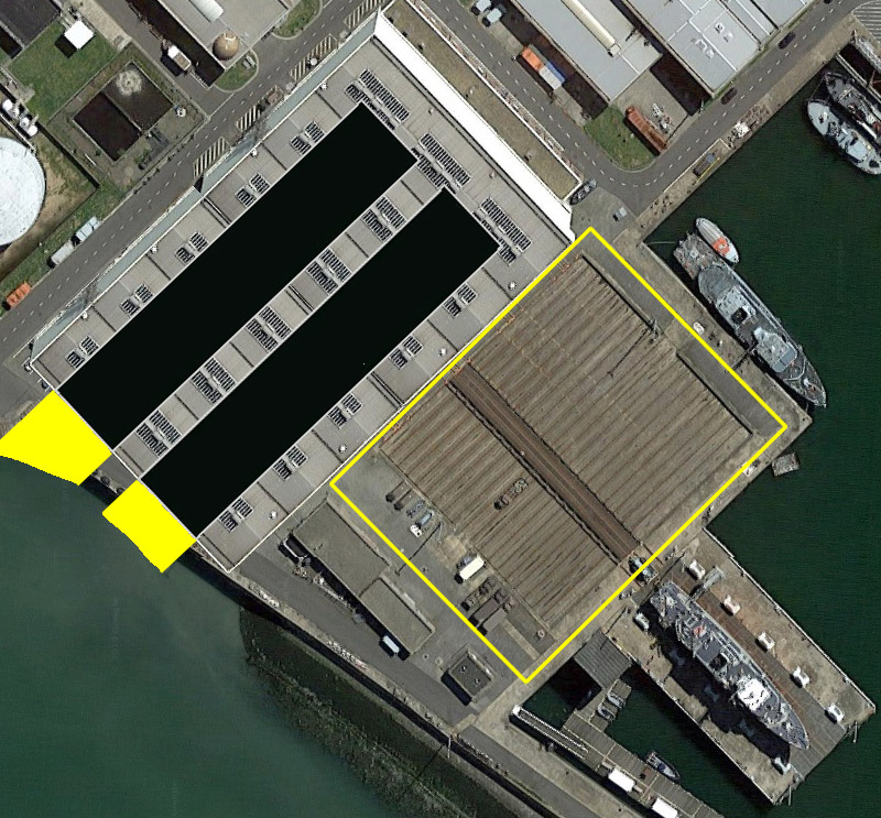 Réaménagement de la base navale de Zeebrugge - Page 3 Hangar20