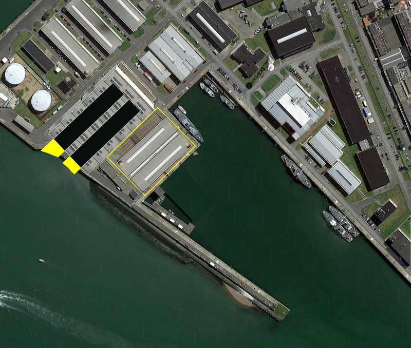 Réaménagement de la base navale de Zeebrugge - Page 3 Hangar22