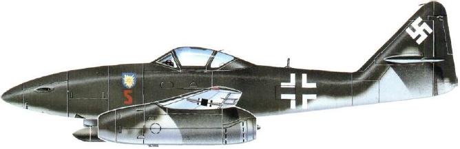 Los jets de combate del eje y aliados Messer10