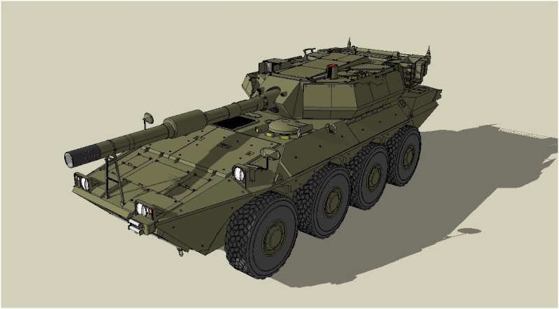 Véhicule blindé en 3D sur le site Army Recognition Captur43