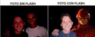 Foto con Flash y sin Flash. Flash10