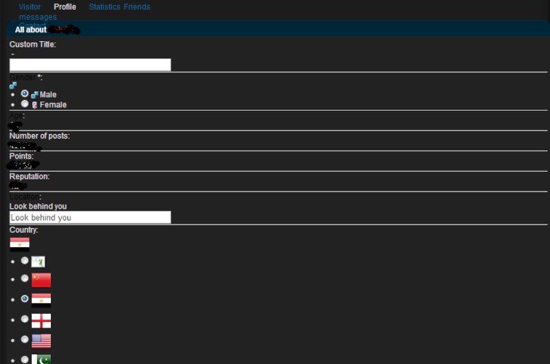 Major Profile Page Problems Profil10