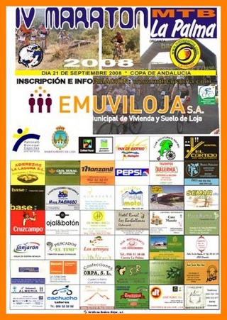 maraton - IV MARATON BTT LA PALMA - COPA ANDALUCÍA  (GRANADA) Cartel10