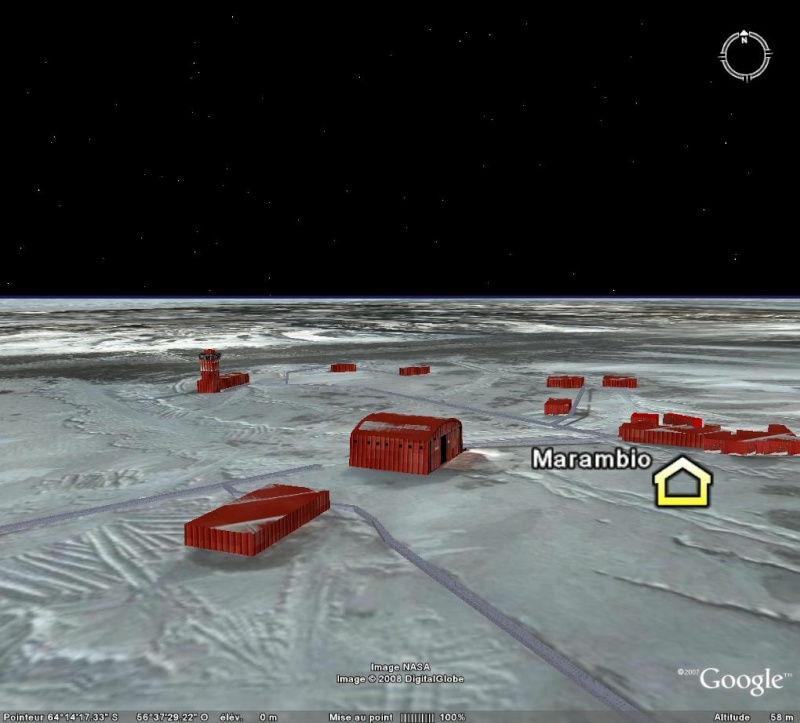 DEFI COLLECTIF : à la recherche des stations scientifiques de l'Antarctique avec Google Earth Maramb13