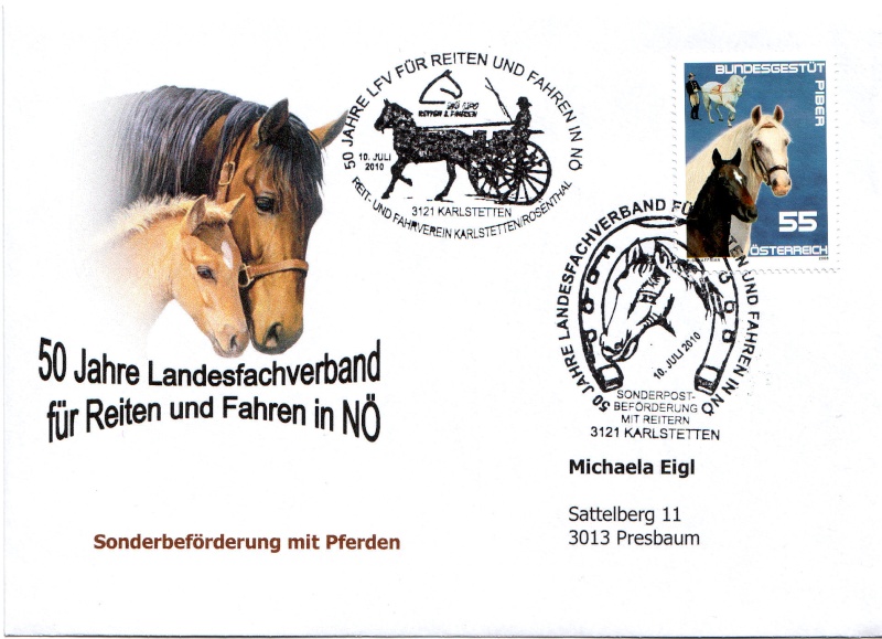 Briefmarken - Pferde - Seite 4 Bild110