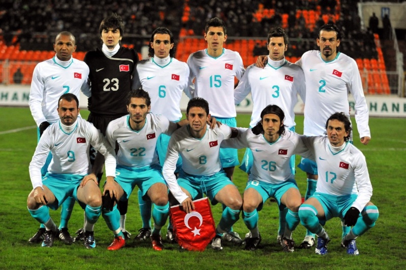 Trkiye A Milli Futbol Takm 2008  Belarus ma ncesi Trkiye11
