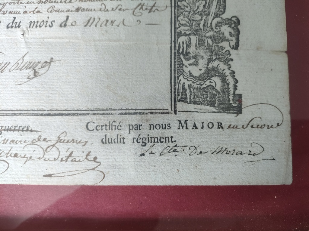 congé militaire 6 mars 1789 Img20153