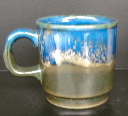 mugs - Two Double Dipped Crown Lynn Mugs .... Stacki11