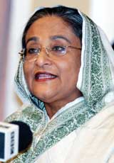 Path to solution is polls: Hasina...................... Wd1110