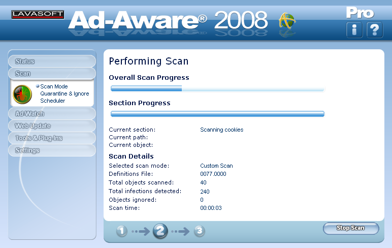 Lavasoft Ad-Aware 2008 Pro 7.1.0.10 With Crack Working 100% Screen11