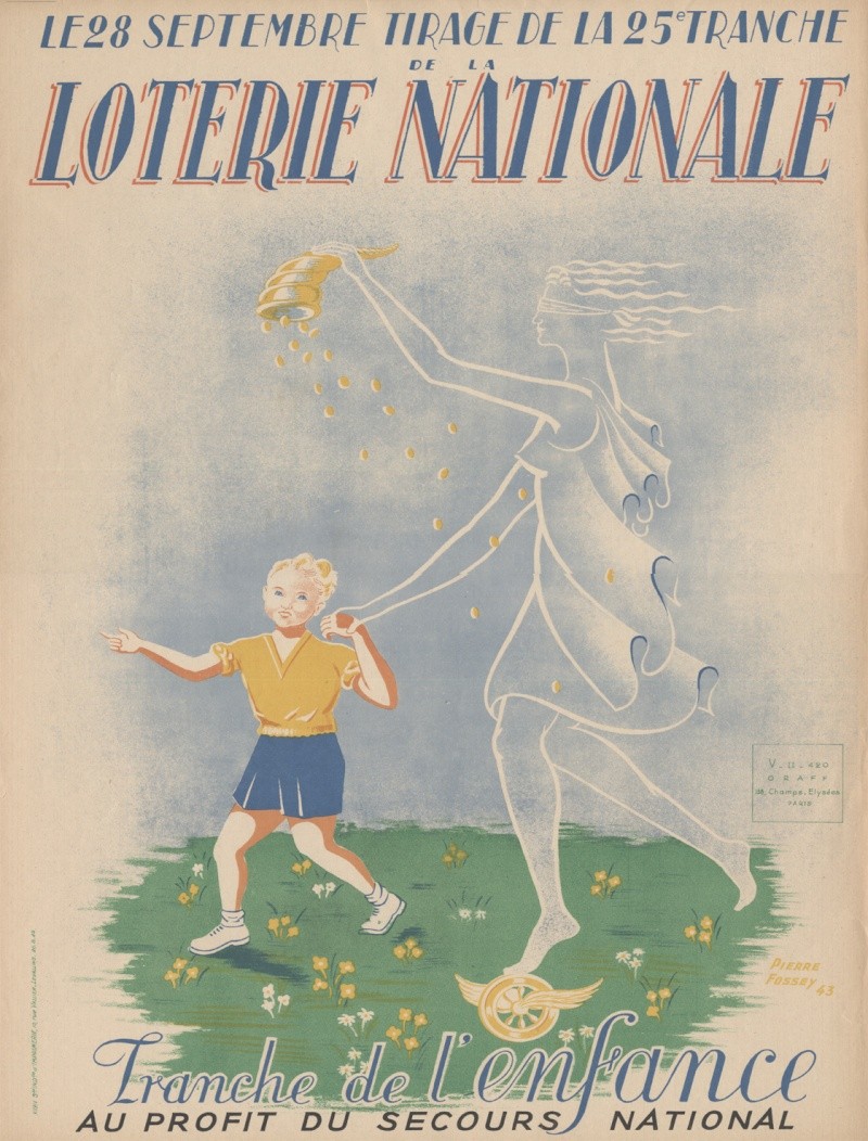 N 1943 AFFICHE LOTERIE NATIONALE 1943_218