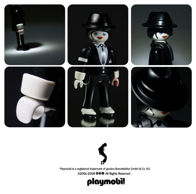 Mueco "Playmobil" de Michael Jackson. 23175314