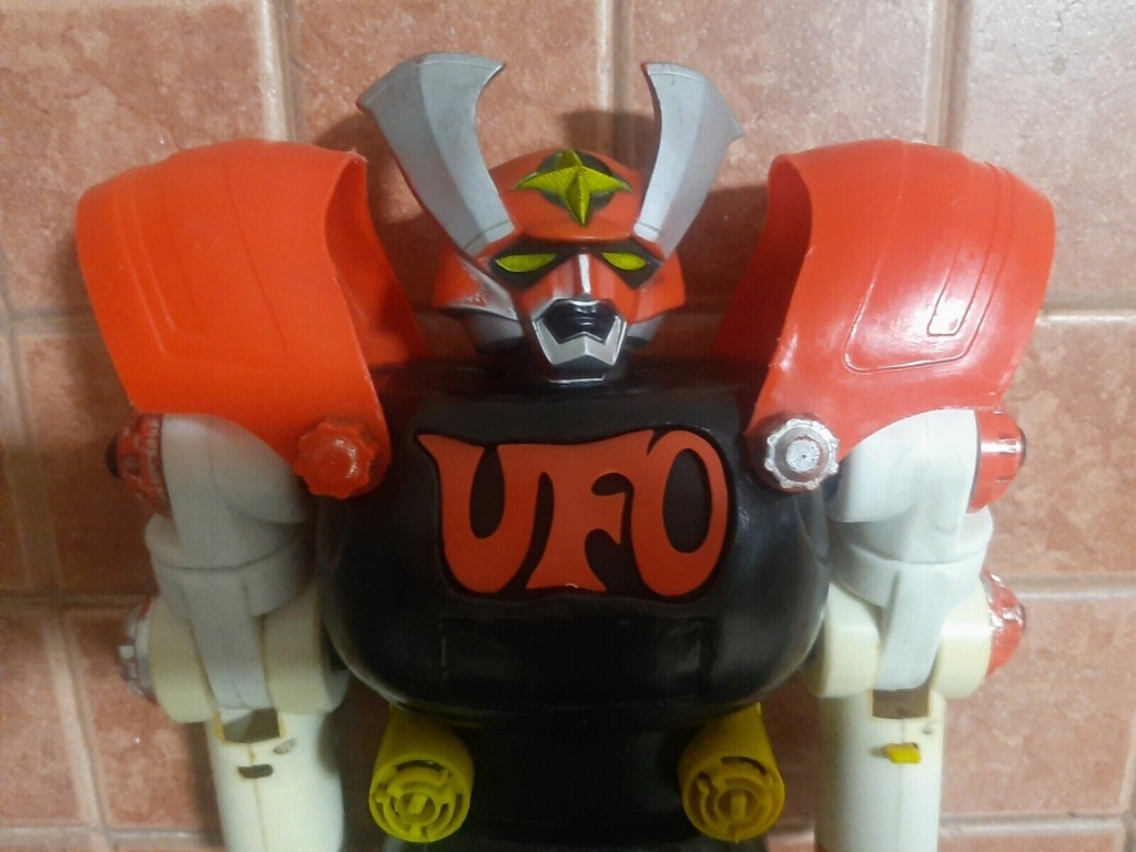 robot - ROBOT JUMBO BATTLE FEVER KO UFO BOOTLEG MACHINDER ITALY GUERRIERO DELLO SPAZIO S-l16017