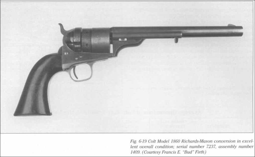 Variantes du Colt Army 1860 conversion Richards Richar13