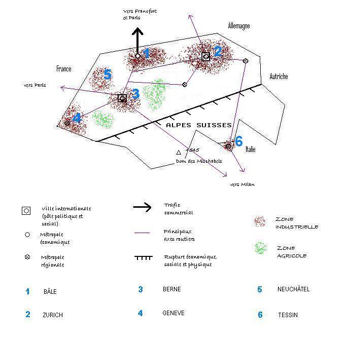 géographie - La Suisse, géographie générale et représentations mentales La_sui20