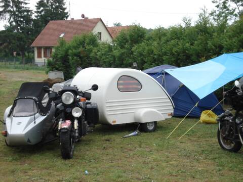 caravane pour moto