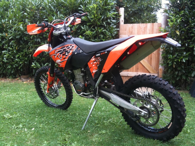 Vends KTM 450 EXC 2008  2200Kms  5700 [VENDUE] Juille10