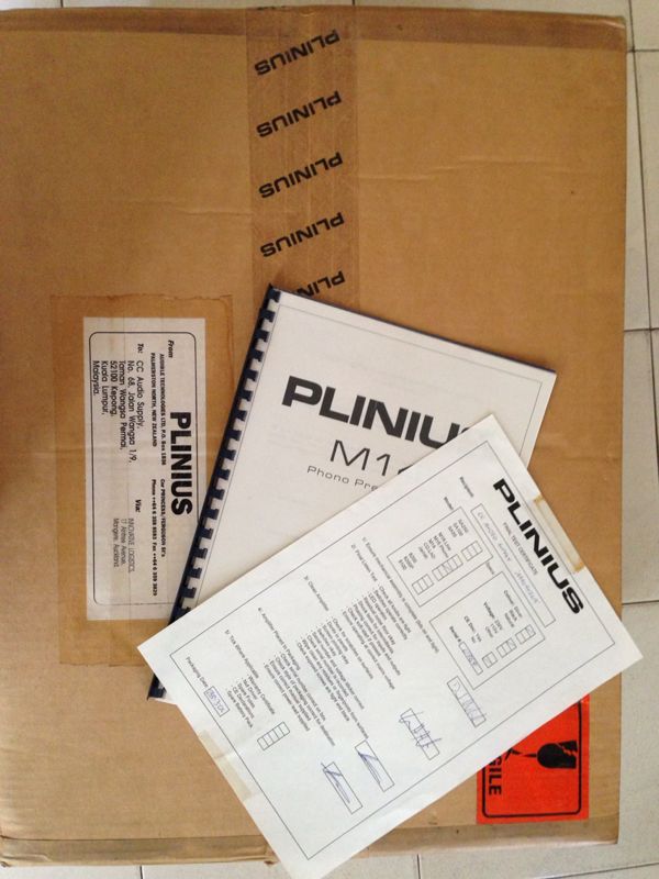 Plinius 14 phono stereo preamp (Used) Sold Img-2012