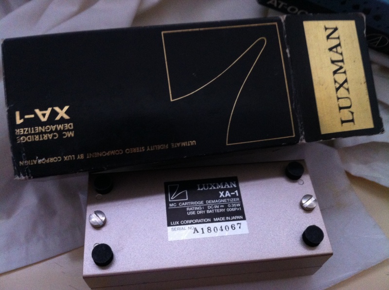 Luxman XA-1 MC cartridge demagnetizer (NOS) Lux110