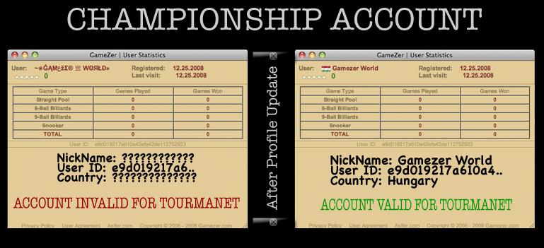 Tournament of Woman and Man - Reglas / Rules 114