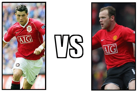 Rooney VS Ronaldo et Casillas VS Valdès Ronald10