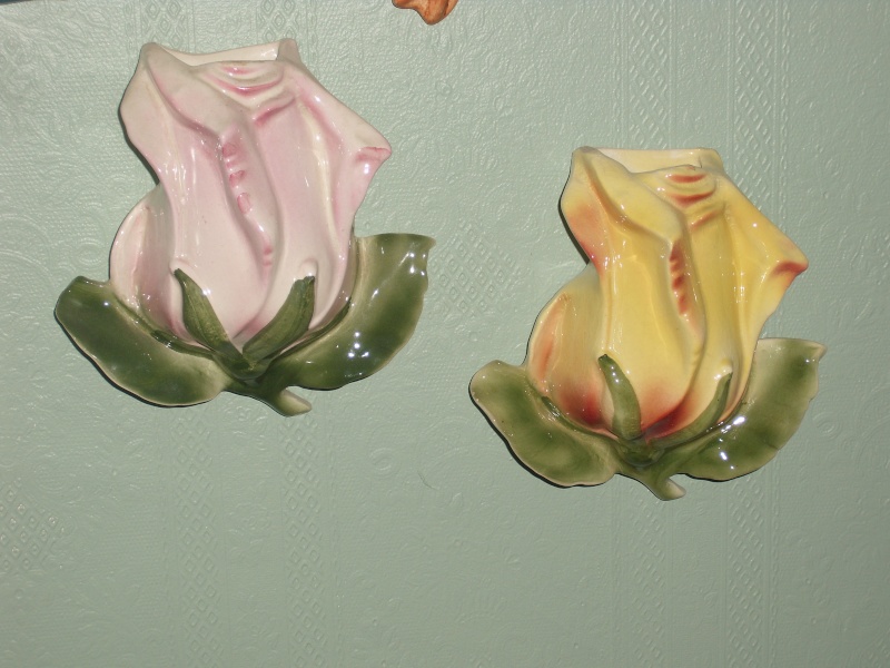 Titian Studios rose wall vases S_titi11