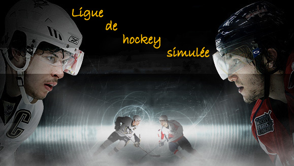 Bienvenue dans la ligue de hockey simulée
