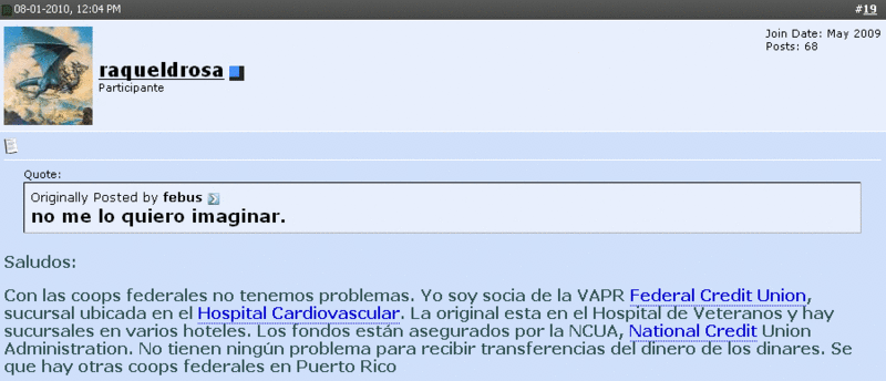 EL ESQUEMA DE JAMES MENDEZ Y SU TRUCO DE ABRIR LAS CUENTAS EN LAS COOPERATIVAS DE PR ? Scree227