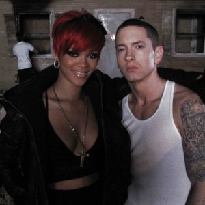 Eminem & Rihanna On Video Set (Pics) Eminem10